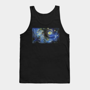 Beholder Baldur's Gate Forgotten Realms Starry Night Tank Top